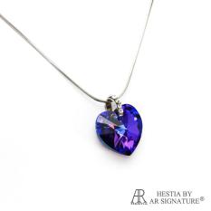 Perhiasan Kalung Liontin Swarovski - Irish Heliotrope By AR Hestia