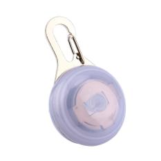 Anjing Peliharaan Kucing Anjing Berkedip Kalung Tag Safety Night Light Pendant (Putih)-Int'l-Intl