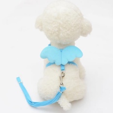 Pet Dogs Cats Leashes Collars Set Adjustable Harness Pets Accessories(Size:XS) -