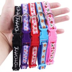 Hewan Peliharaan Anjing Yang Dapat Disesuaikan Motif Bunga Lembut Leher Kerah Baju Zirah