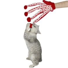 Pet Produk Lovely Ball PET Lucu Yang Dapat Membuat Orang Yang Melihatnya Tertawa Terbahak-bahak atau Justru Kesal Karena Merasa Toy Cute Polka Dot Cat Mainan Gores Sarung Tangan Toy Crazy Mencintai Bandung Photo:“ Kucing, Merah-Intl