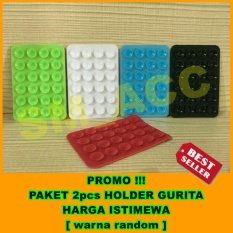 Phone Holder Motor Gurita / Stand Gurita / Tempelan Gurita / Sticker Gurita - Paket Murah 2pcs