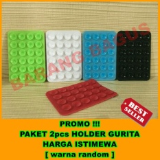 Phone Holder Motor Gurita / Stand Gurita / Tempelan Gurita / Sticker Gurita - Paket Murah 2pcs