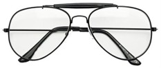 Photochromic Adaptif Bening Lensa Kacamata Penerbang W/Matahari Senor Transisi Ringan Tinted Sunglasses (Hitam, 60) -Internasional