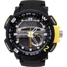 Pilot - Jam Tangan Sport Digital Pria - Strap Karet - PIM AA55 BY