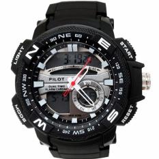 Pilot - Jam Tangan Sport Digital Pria - Strap Karet - PIM AA55 FB