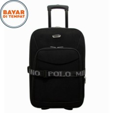 Koper Polo Milano Koper Baju Ukuran 20 Inchi 209-20 Expandable Import Original - Black