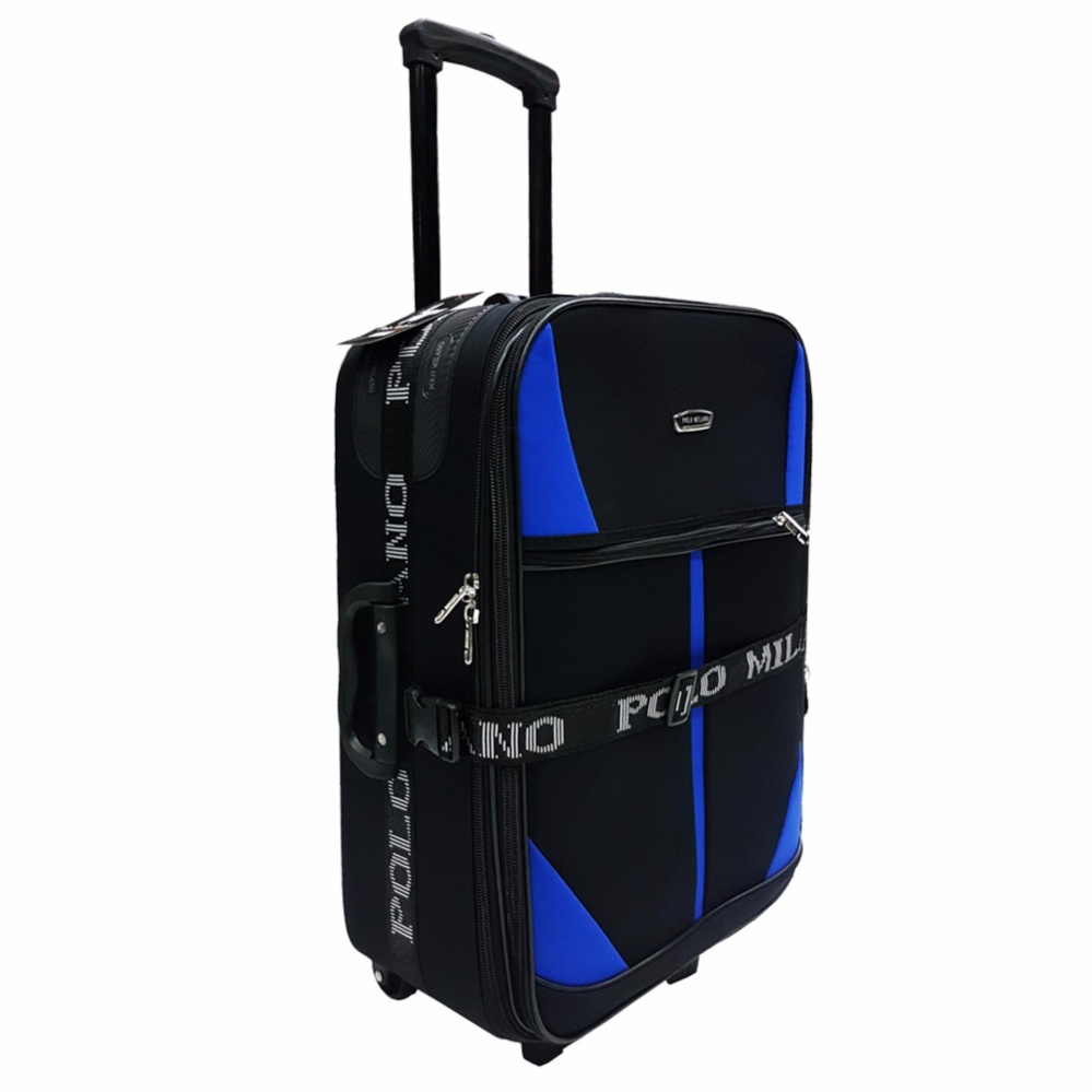 PoIo Milano Koper Bahan Ukuran 16 Inchi 738-16 Expandable Original - Black Blue