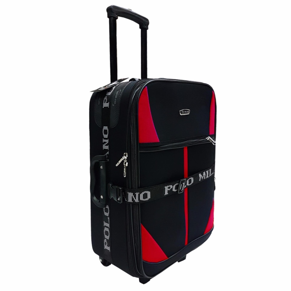 PoIo Milano Koper Bahan Ukuran 18 Inchi 738-18 Expandable Original - Black Red