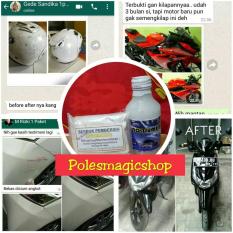 POLES MAGIC 1 Paket ( Penghilang Baret & Pengkilap Motor Mobil Helm)