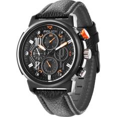 Police 14250 XSB/02 - Jam Tangan Pria - Hitam - Rubber