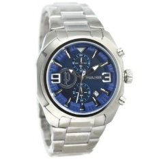 Police Jam Tangan Pria Silver Stainless Steel 14141
