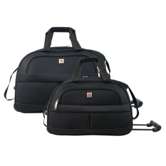 Polo Classic JS1002-35 Travel Bag Trolley 18 & 21 inch - Black - Tas trolley - Tas travel - Tas pria Tas wanita