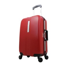 President Trolley Koper Fiber Hardcase Luggage 24 Inch 5259-24 TSA - Red