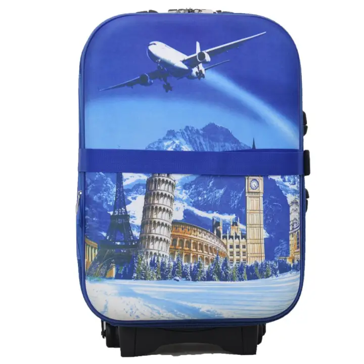 Polo Team Tas Koper 2 Roda 937 Size 20 inch - Biru Polo Team Tas Koper 2 Roda 937 Size 20 inch - Biru