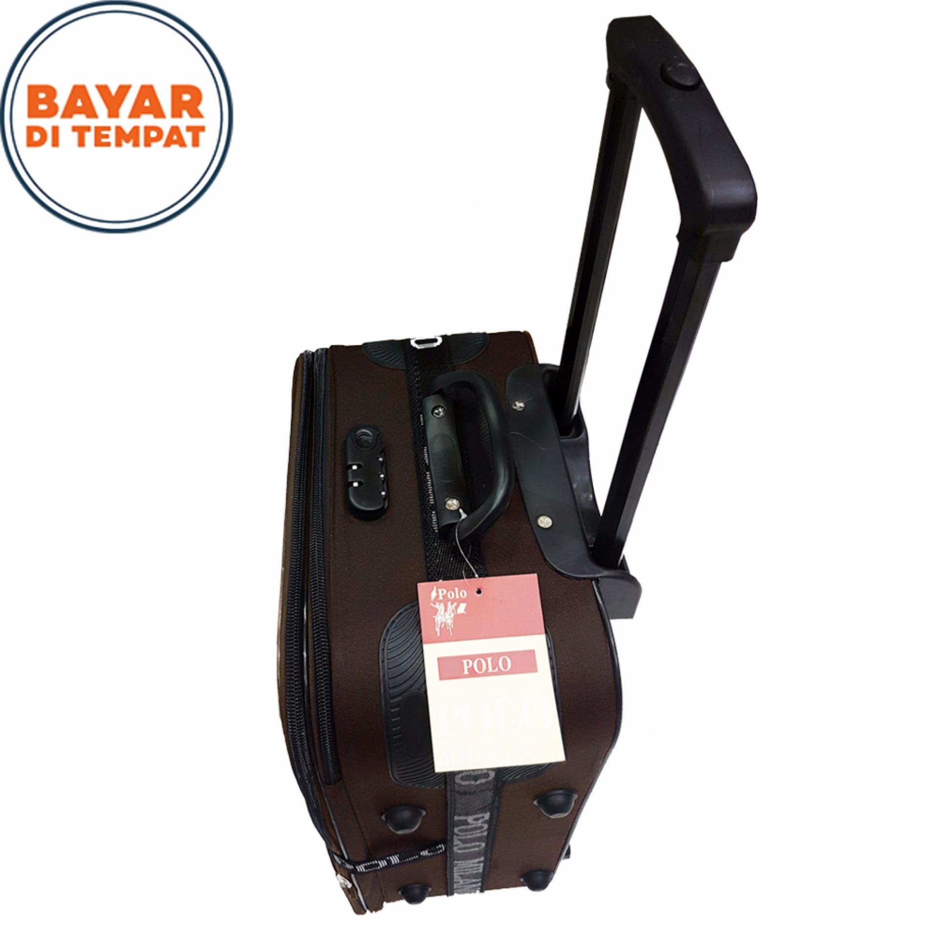 Polo Twin Koper Bahan Ukuran 20 Inchi 1301-20 Expandable Import - Coffee