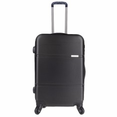 Polo Twin Koper Hardcase Luggage 20 Inchi 1615-20 Anti Theft - Black