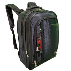 Polo World 01 Tas Ransel Backpack 01 SLot Laptop 15 Inch - Hitam