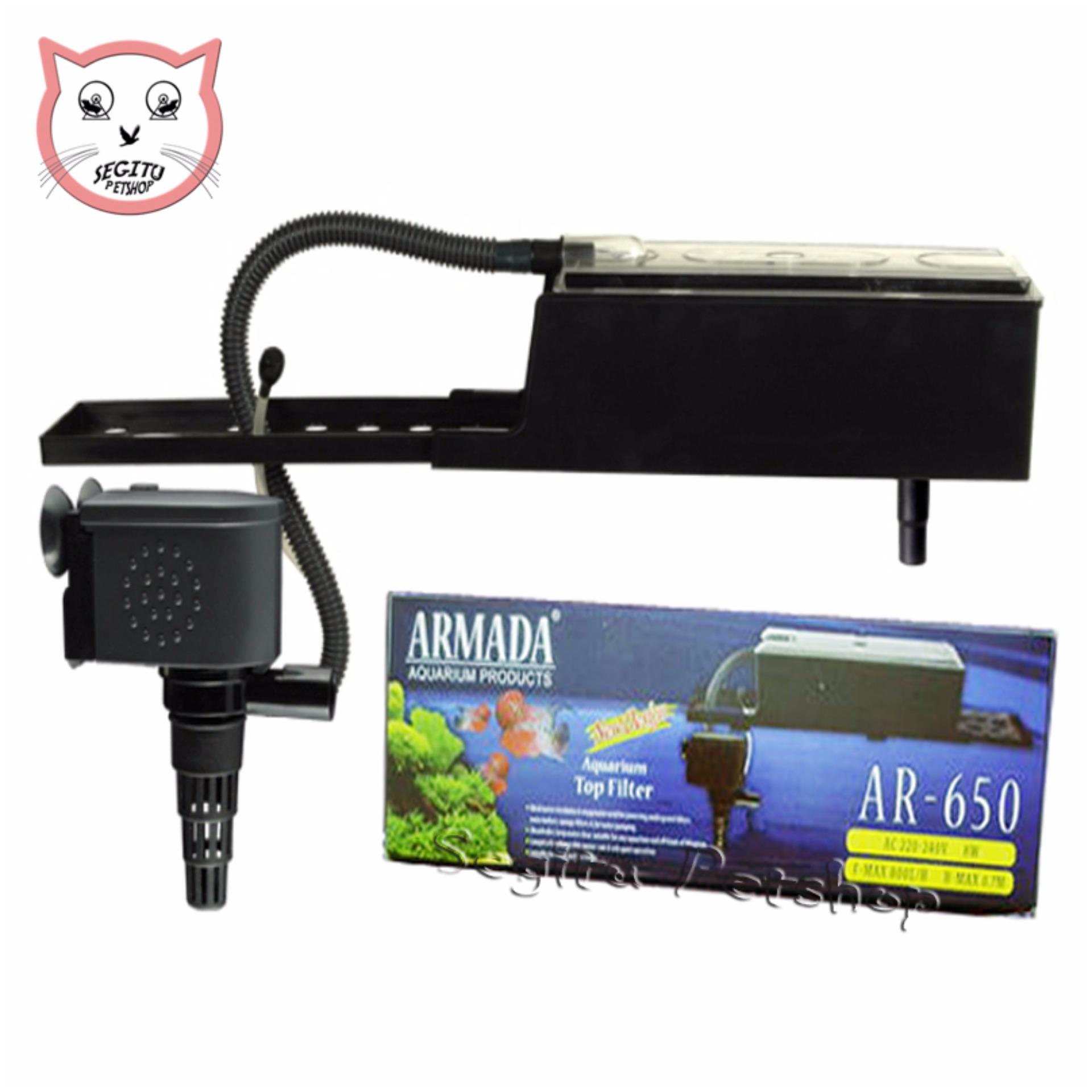 POMPA MESIN AIR AQUARIUM AR 650 FILTER AKUARIUM ARMADA