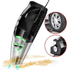 Portable Handheld Car Vacuum Cleaner,12V 100W,Black,13.7FT(4.2m)Cord,Wet&Dry 5 in 1 Multifunction with Carry Bag - intl