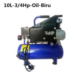 MAXPUMP Air Compresor 0.75 Hp Mesin Kompresor Angin Pompa Angin Portable - Blue