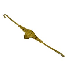Pourni Golden Finish Armlet Bajuband For Women - intl