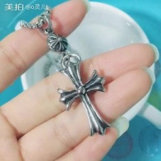 Power Ambisi Dragon Bersama Gaya Dekorasi Di GD Sydney Menghidupkan Kembali Kebiasaan Lama Gram Luo 伈 Bintang Jenis cross Berkabung untuk Jatuh Ke Titanium Baja Pria Kalung Pasang Orang-Intl