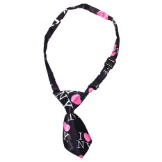 Dicetak PET Tie Dog Cat Necktie Doggie Teddy Chihuahua Papillon Ornamen-Intl