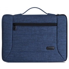 ProCase 14-15.6 Inch Laptop Sleeve Case Cover Bag untuk MacBook Pro, Paling Banyak 14 15 Inch Laptop Ultrabook Notebook Chromebook Lenovo Dell Toshiba HP ASUS Acer-Navy Blue-Intl