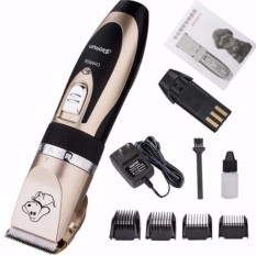 Kit Perawatan Profesional Hewan Kucing Peliharaan Anjing Rambut Pemangkas ClipperShaver Set (Malaysia Kepatuhan Colokan Adaptor) & Nbsp; -Intl