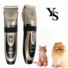Kit Perawatan Profesional Hewan Kucing Peliharaan Anjing Rambut TrimmerClipperShaver Set (Malaysia Kepatuhan Colokan Adaptor) & Nbsp; -Intl