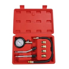 Profesional Bensin Gas Engine Silinder Kompresi Tester Gauge Kit Motor Otomatis-Internasional