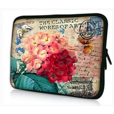 Professionalbags Universal 12 Inches Laptop Netbook Tas Lengan Kemasan untuk 11.6 12 12.1 12.2 Inch Apple Ponsel Dell Acer samsung ASUS Buku Catatan Tablet, bagus Bunga-Internasional
