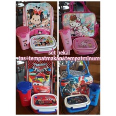 PROMO TERBARU!! TAS ANAK DAN 1 SET TEMPAT BEKAL ANAK SEKOLAH KARAKTER AVERANGERS KEREN