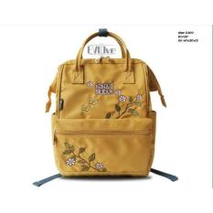 PROMO TERMURAH DAN TERBARU Korean Backpack Flowery Tas Ransel Sekolah Tas Gendong Wanita Murah