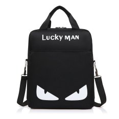 Murid Backpack Bag, Tas Ransel, Luminous Kartun, Pria dan Wanita Kartun, Nylon Tutorial, Tahan Air Anak-Intl