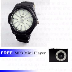 Q&Q 0607 Jam Tangan Pria Free Mp3 Mini Player