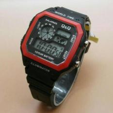 Q&Q-Digital Mode - Jam Tangan Anak Laki Laki/Perempuan - Tali Karet - Q23-807