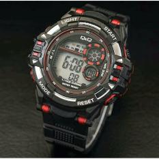 Q&Q - Jam Tangan Anak Pria & Wanita QQ 1705 MZ - Digital Water Resist 10 M - Bahan Tali Rubber - Model Simple Terbaru