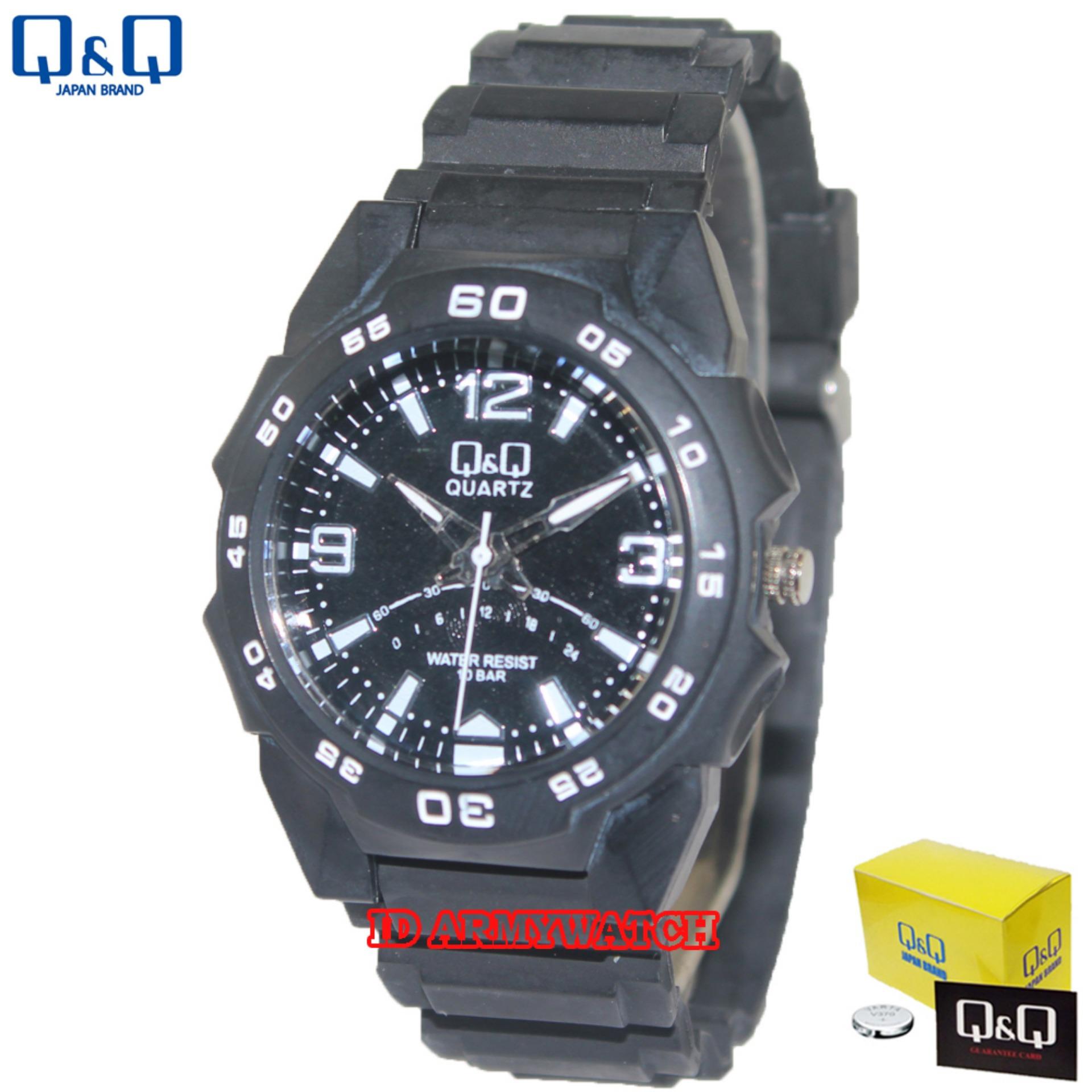 Q&Q - Jam Tangan Pria - Jam Tangan Analog - Hitam QQX 1090-01