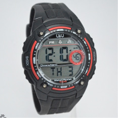 Q&Q M075J002Y Chrono Aktif (Black Red)