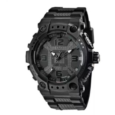 Q&Q Watch Sport Pria Jam Tangan Pria - Hitam - Karet - GW82J006Y