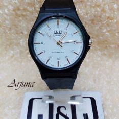 Q&Q Water Resist - Jam Tangan Wanita & Remaja - Tali Karet Lentur - Terbaru