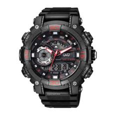 Q&Q Chrono Alarm GW87J002Y Jam Tangan Pria - Hitam