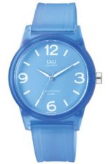 Q&Q Jam Tangan Wanita - Biru - Karet - VR35J005Y