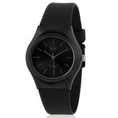 Q&Q Watch - Jam Tangan Wanita - Black Rubber Strap - VQ86J022Y