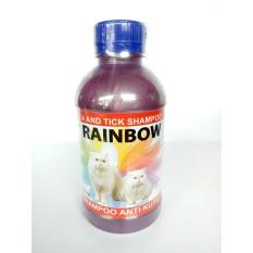 Rainbow shampoo anti kutu untuk kucing