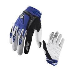 RajaMotor Sarung Tangan Cross Model Fox 360 DirtPaw - Biru/Putih