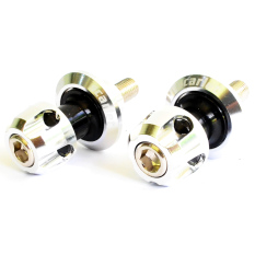RajaMotor SCT Jalu Paddock Kawasaki Ninja 250 All/R/RR Almunium Model ZX-105 - Silver