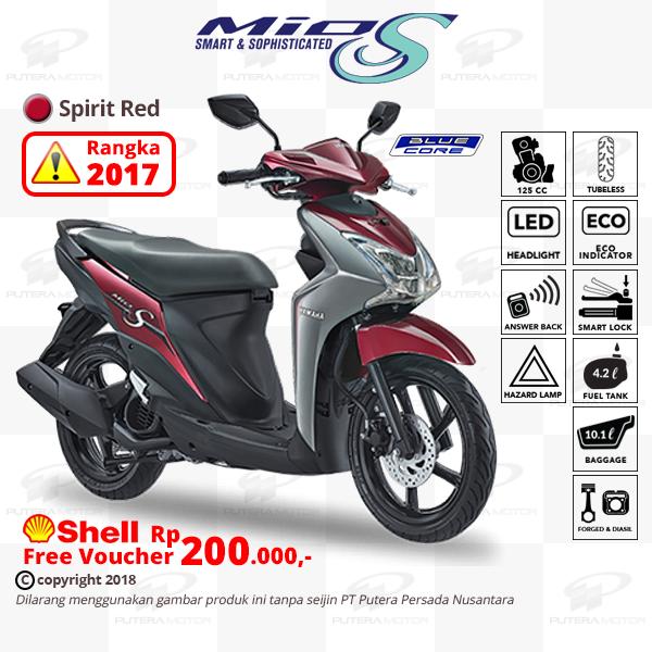 [RANGKA 2017] Yamaha MIO S - OTR JABODETABEK-BANTEN